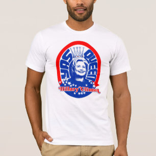 Rote, weiße und Yass Königin Hillary! T-Shirt
