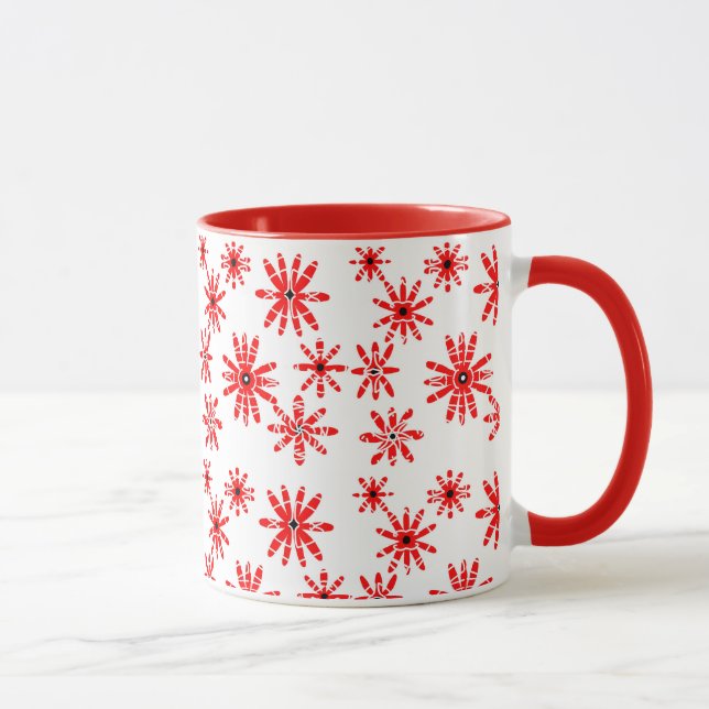 Rote Windmühlen Tasse (Rechts)