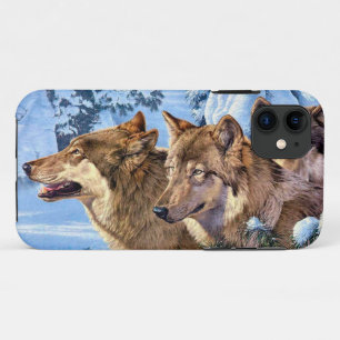 Rote Wölfe Case-Mate iPhone Hülle