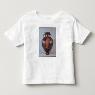 Rote Zahl Amphora des Dachbodens Kleinkind T-shirt