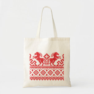 Rote Zuchtpferde Tragetasche