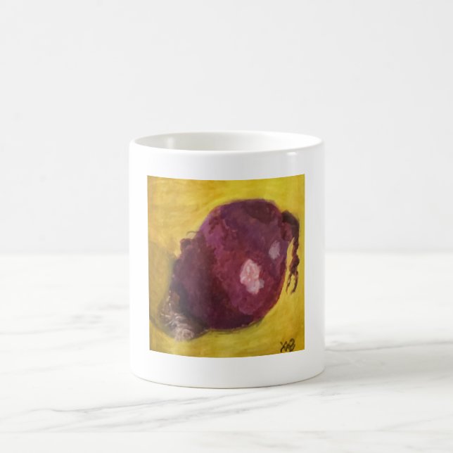Rote Zwiebel Kaffeetasse (Mittel)