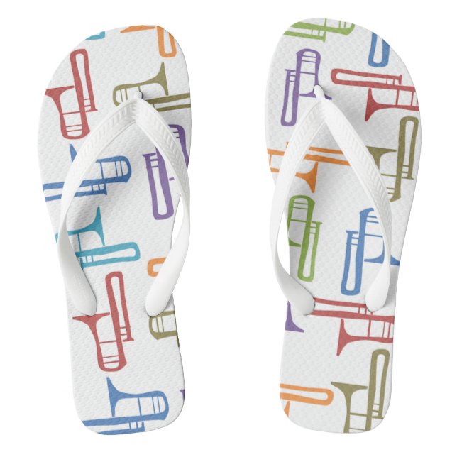 Rötelknochen Flip Flops (Fußbett)