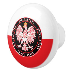 Roter Adler Keramikknauf