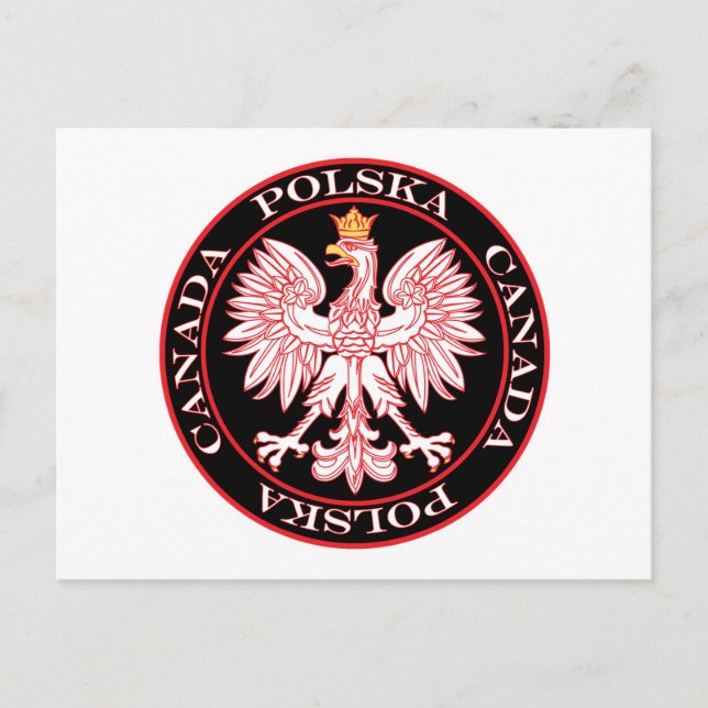 Roter Adler Postkarte (Vorderseite)