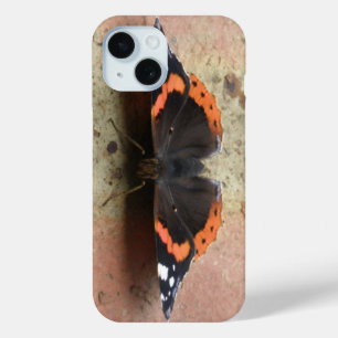 Roter Admiral Schmetterling iPhone 15 Hülle