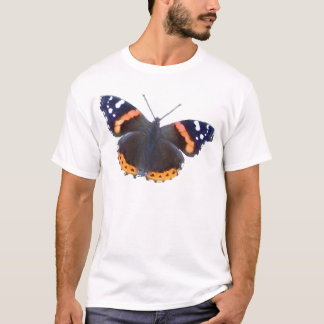 Roter Admirals-Schmetterling T-Shirt