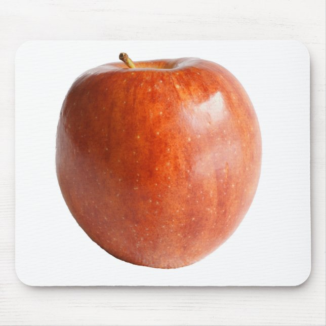 Roter Apfel frisch aus der Natur für Ihr Mauspad (Vorne)