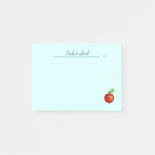 Roter Apfel Post-it Klebezettel