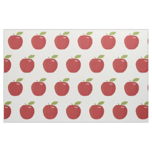 roter Apfel Stoff