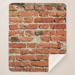 Roter Backstein Wand Textur Grunge Hintergrund. Ab Sherpadecke