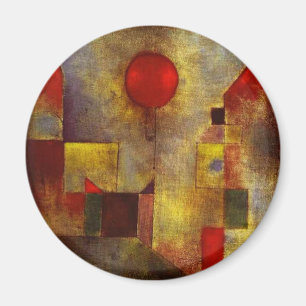 Roter Ballon-Magnet Paul Klees Magnet