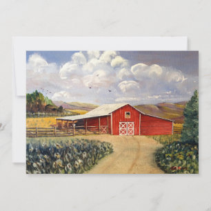 Roter Barn West Virginia Farm Kunst und Kultur