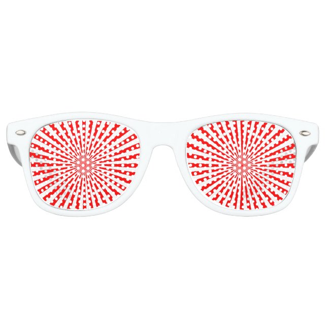 roter Berst Partybrille (Vorderseite)