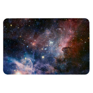 Roter & blauer Carina-Nebel Hubble-Teleskop Magnet