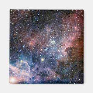 Roter & blauer Carina-Nebel Hubble-Teleskop Magnet