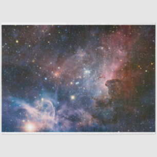 Roter & Blauer Carina-Nebel Hubble-Teleskop Seidenpapier