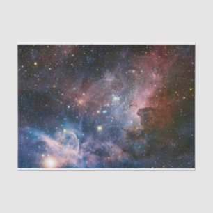 Roter & blauer Carina-Nebel Hubble-Teleskop Seidenpapier