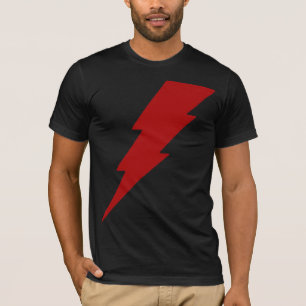 Roter Blitz T-Shirt