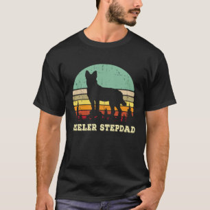 Roter Blue Heeler Stiefvater Australian Cattle Do T-Shirt