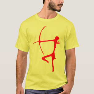 Roter Bogenschütze-T - Shirt
