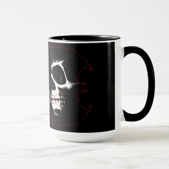 Roter Brennstoff Tasse (Rechts)