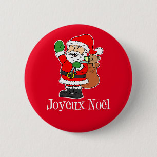 Roter Button für das Weihnachtsfest im Weihnachte