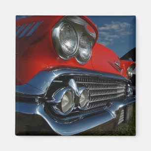Roter Cadillac-Magnet Magnet