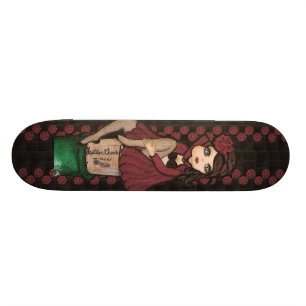 Roter Caped Quantum SüsseSkateboard Skateboard