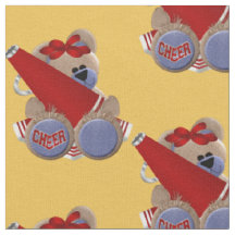 Roter Cheerleader-Bär