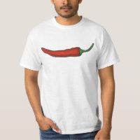 Roter Chile Chili Pepper Paprikaschoten Hot Spicy