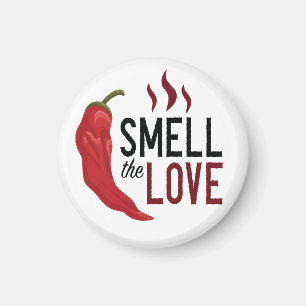Roter Chile Riecht die Liebe Magnet