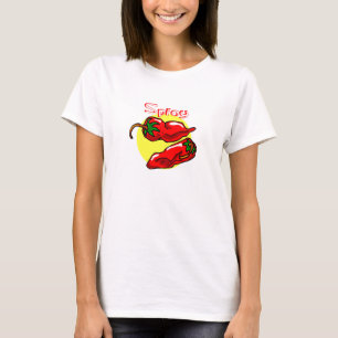 Roter Chili-Paprikaschoten T-Shirt