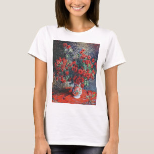 Roter Chrysanthemum, Monet T-Shirt