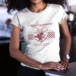 Roter Cupid Single Valentinstag Party T-Shirt