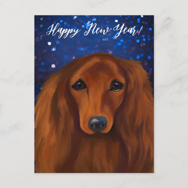 ROTER DACHS              POSTKARTE (Vorderseite)