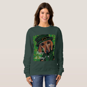 ROTER DACHSHUND SWEATSHIRT