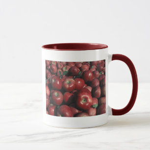 Roter Delicious Apfel Ertrag Tasse