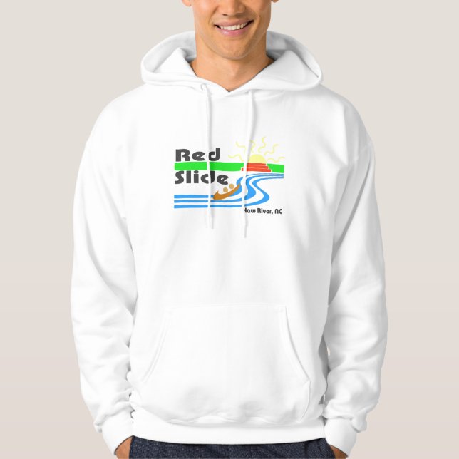 Roter DiaHoodie Hoodie (Vorderseite)