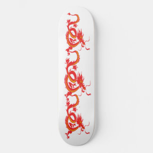 Roter Drache / Chinesisches Neujahr Skateboard