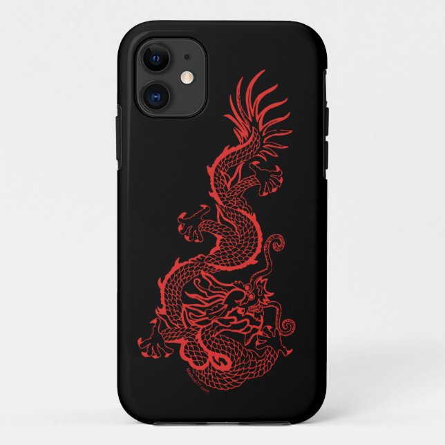 Roter Drache iPhone 5 Kasten Case-Mate iPhone Hülle (Rückseite)