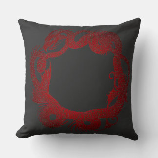 Roter Drache Kissen