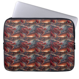 Roter Drache Laptopschutzhülle