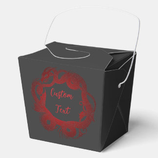 Roter Drache Personalisiert Geschenkschachtel