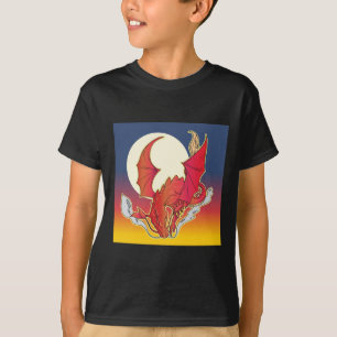 Roter Drache T-Shirt