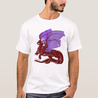 Roter Drache T-Shirt
