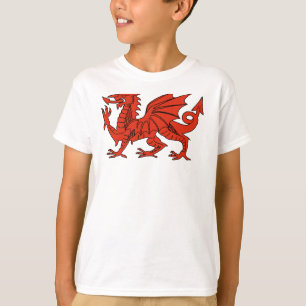 Roter Drache T-Shirt