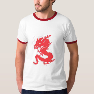Roter Drache T-Shirt
