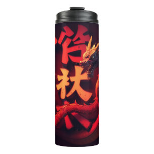 Roter Drache Tokio Thermosbecher
