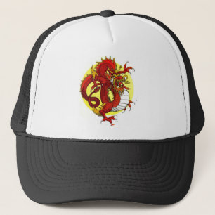ROTER DRACHE TRUCKERKAPPE